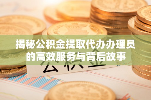阿坝州揭秘公积金提取代办办理员的高效服务与背后故事