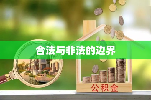 金华合法与非法的边界