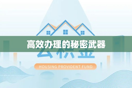 湖州高效办理的秘密武器