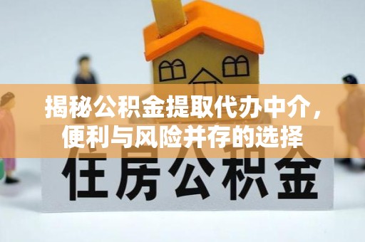 舟山揭秘公积金提取代办中介，便利与风险并存的选择