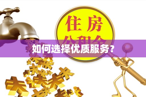 驻马店如何选择优质服务？