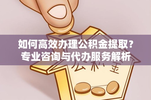 宁波如何高效办理公积金提取？专业咨询与代办服务解析