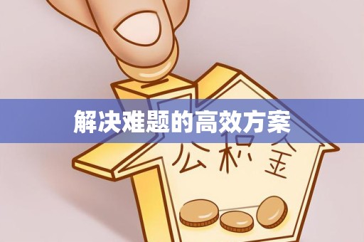 荆州解决难题的高效方案