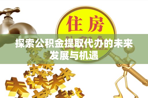 丽水探索公积金提取代办的未来发展与机遇