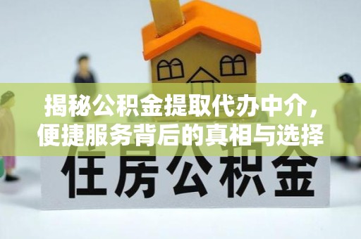 绍兴揭秘公积金提取代办中介，便捷服务背后的真相与选择