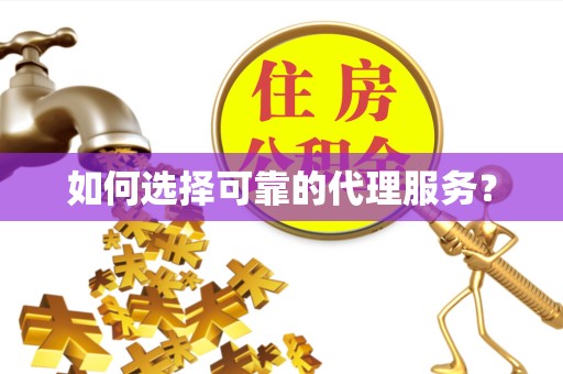 苏州如何选择可靠的代理服务？