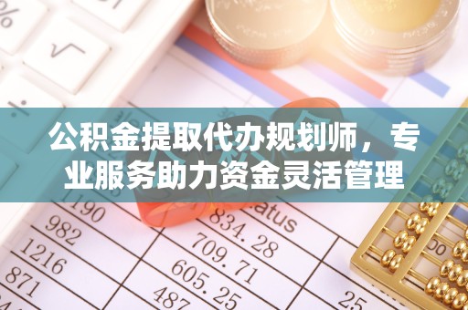 湖州公积金提取代办规划师，专业服务助力资金灵活管理
