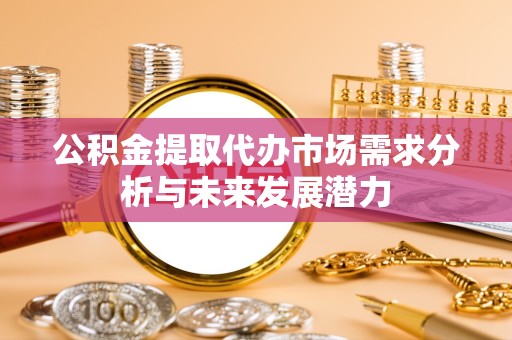 漳州公积金提取代办市场需求分析与未来发展潜力