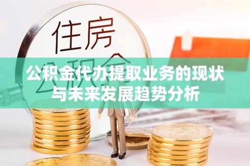 绍兴公积金代办提取业务的现状与未来发展趋势分析